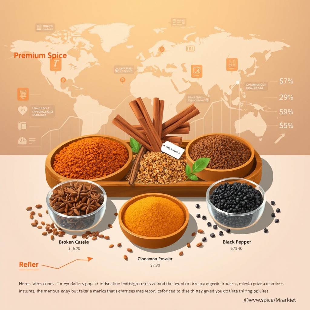Spice Market News – Growing Demand and Price Fluctuations Impact the Global Landscape