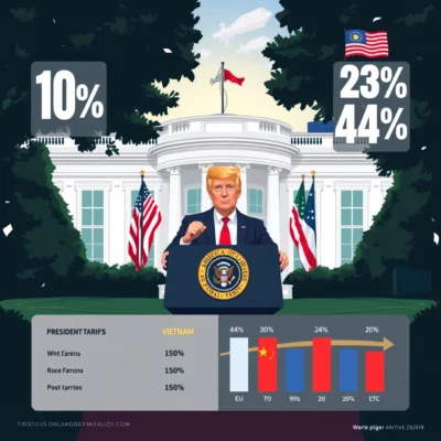 US President Trump Announces Sweeping Tariff Measures Aimed at Revitalizing American Industry US President Trump Announces Sweeping Tariff Measures Aimed at Revitalizing American Industry