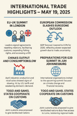 International Trade Bulletin — May 19, 2025