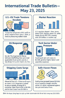 International Trade Bulletin — May 23, 2025