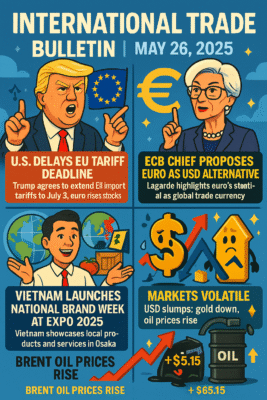 🌐 International Trade Bulletin – May 26, 2025